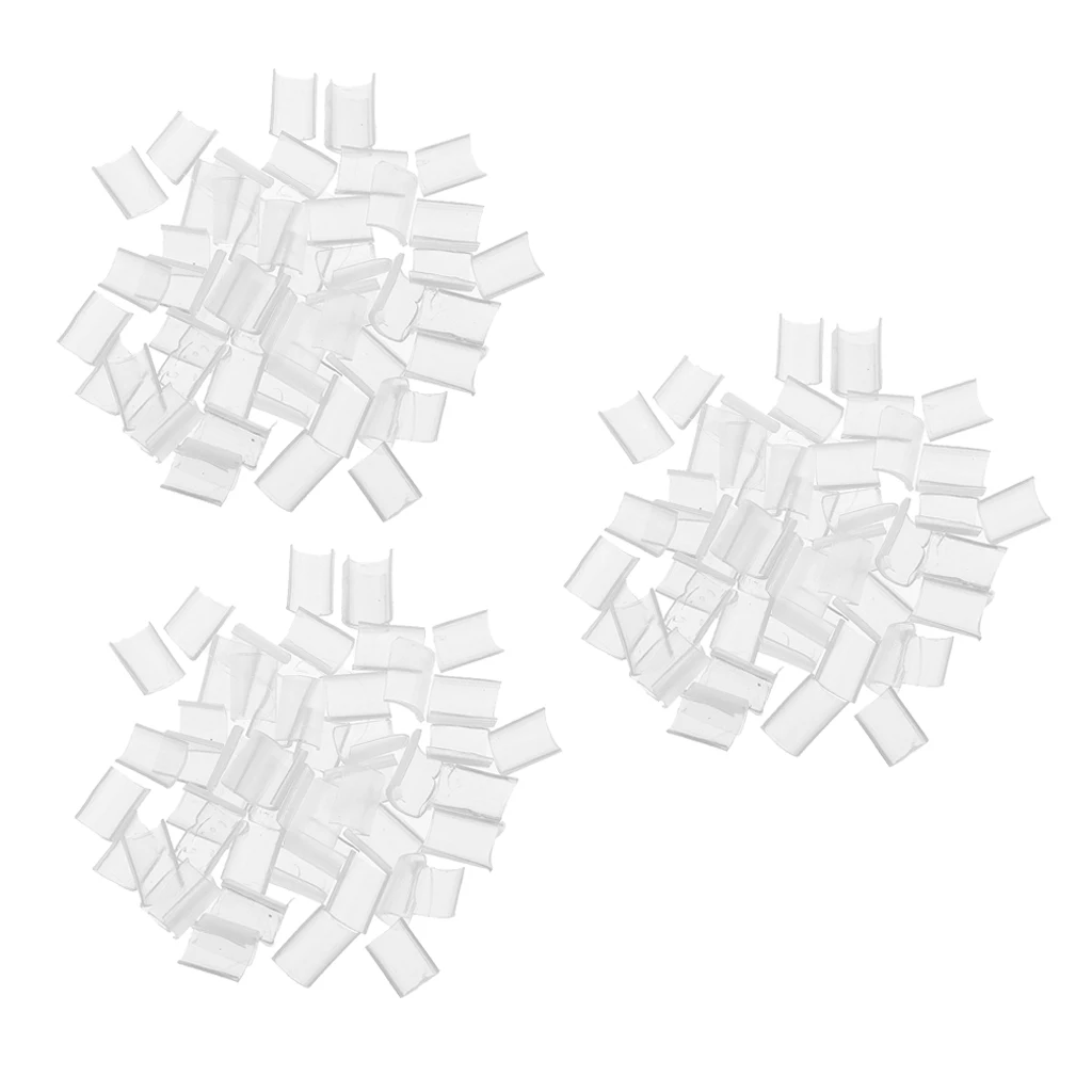 Pack Of 150 Salon DIY Keratin Hair Extensions Rebond Hot Fusion Glue White