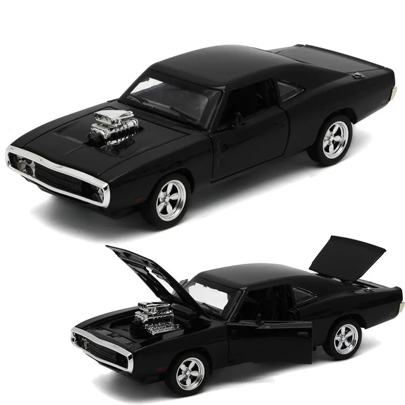 lower price  Speed-7 Vehicle Model Dodge Challenger Sports Car Children's Toy Alloy Vehicle Model
