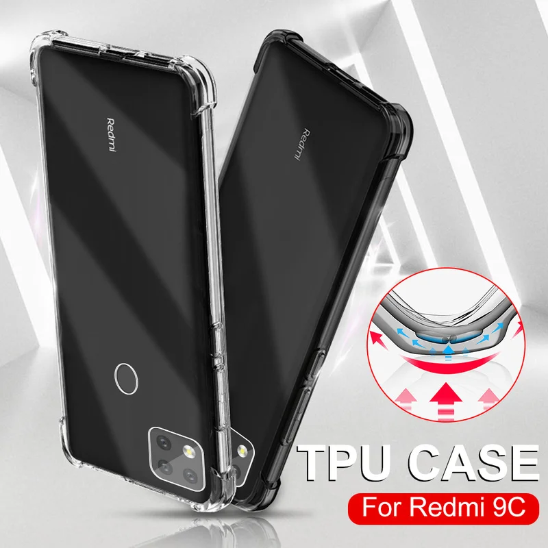 Мягкие противоударные силиконовые чехлы для Xiaomi Redmi 9A 9C 10X K30 K20 8A 7A 6A Pro Note 9 9S 8T 8 7 6