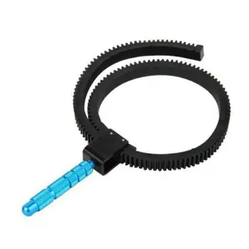

EDT-Rubber Follow Focus ring gear belt with plug in aluminum alloy for SLR cameras digital DSLR Camcorder Camera