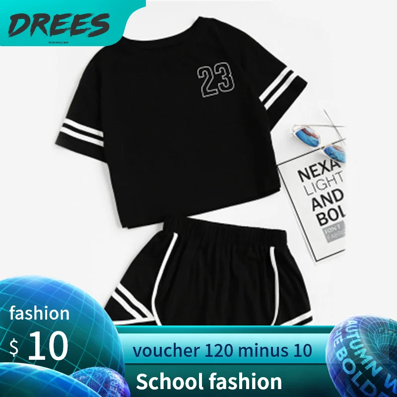 Mono negro Sexy para Mujer, conjunto de chándal Casual, conjunto de ropa para dormir y para casa, conjunto de Top para Club, mono barato para Mujer