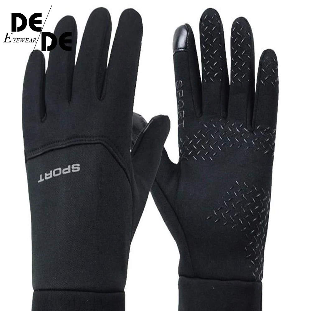 Виброзащитные перчатки для велоспорта мужские Сенсорный экран для женщин спортивные мотоциклетные спортивные перчатки полный палец