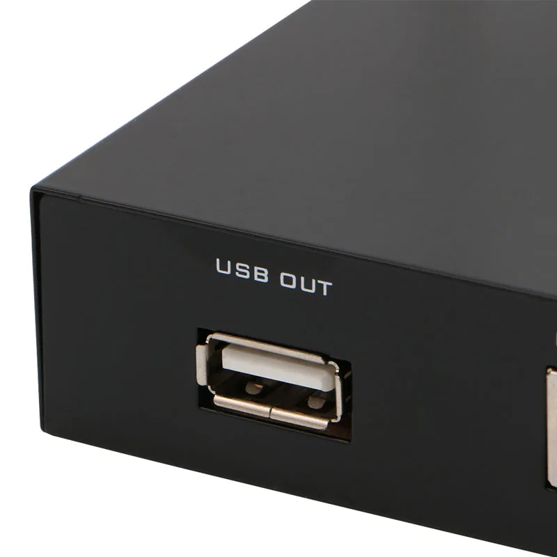 2 порта USB2.0 распределительное устройство переключатель адаптер Коробка для ПК Сканер Принтер AXYF