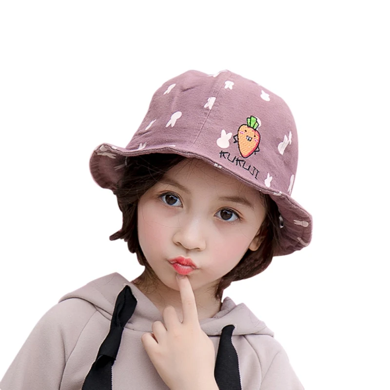Детская Рыбацкая шляпа Sun Bunny Radish шляпка шапки 52 см Детские кепки унисекс