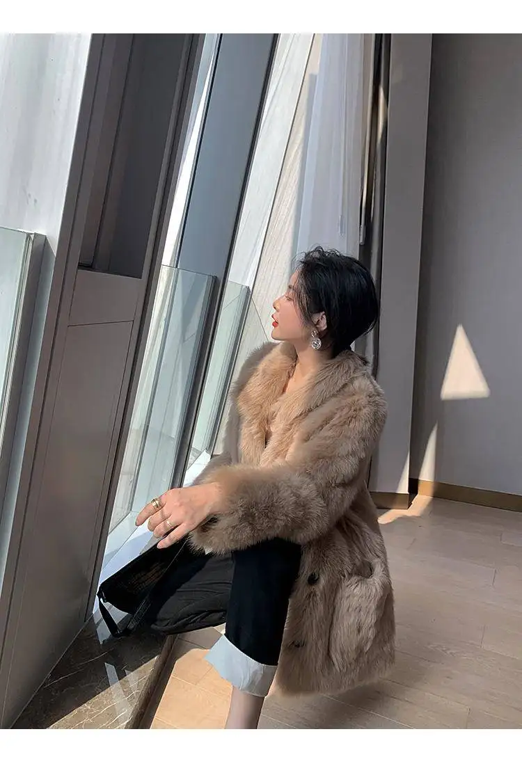 Heydress однотонное Женское зимнее теплое пальто из искусственного меха, куртка для девушек, элегантное женское пальто, модное пальто из овечьей шерсти, верхняя одежда