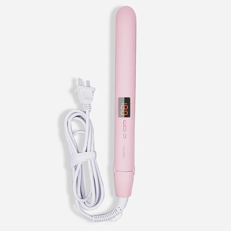 Pink-Pro Plus-NoBox Профессиональный Выпрямитель для волос, утюжок для завивки волос с отрицательными ионами, выпрямление волос, утюжок для завивки, гофра, ЖК-дисплей, утюжок для волос - Цвет: Pink-Pro Plus-NoBox