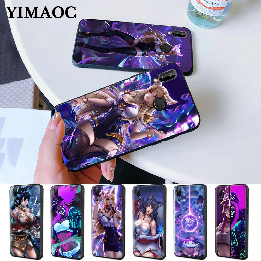 League of legends kda poros силиконовый чехол для Huawei P8 Lite 2015 2017 P9 2016 Mimi P10 P20 P30 Pro P Smart Z 2019 Plus |