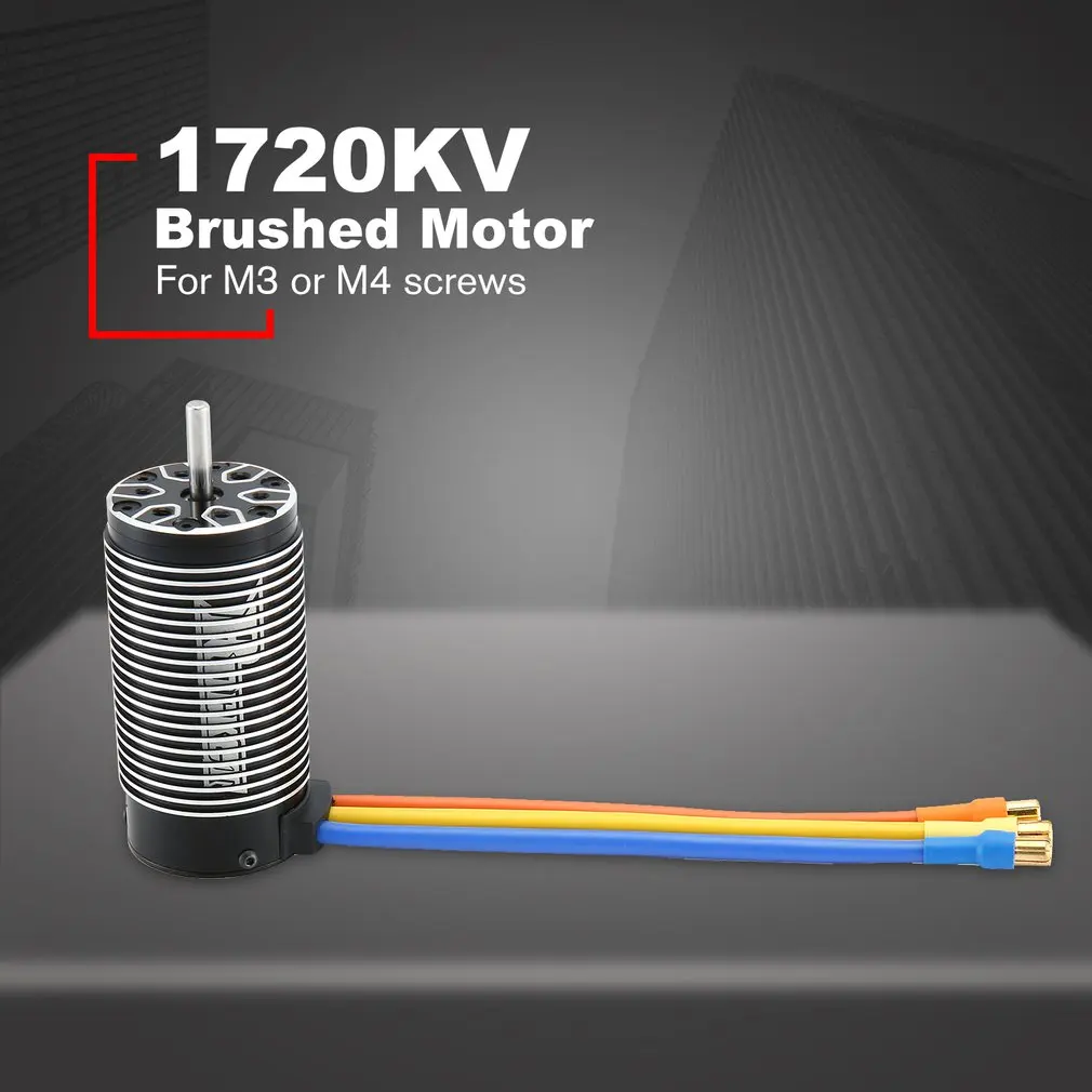 Rocket 4082 1550KV/1720KV бесщеточный бездатчиковый мотор 4-полюсный автоматический Бесколлекторный двигатель для 1/8 RC Drift гоночный автомобиль модели Запчасти