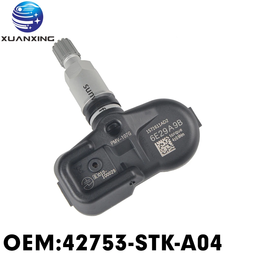 Set Of 4 Genuine TPMS Sensors 42753STKA04 For Acura - OEM Tire Pressure Monitoring