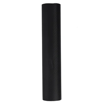 

40CM*200CM 3D Carbon Fiber Vinyl Wrap Roll Film Decal Car Home Wallpaper Black