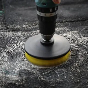 

Newly 3 Pcs/Set Electric Drill Brush Bristle Cleaning Head for Car Tile Grout Bathroom Carpet Floor VA88