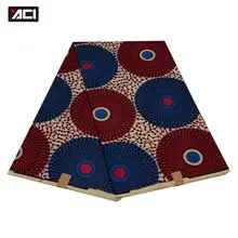 ACI Африканский Воск фабрика лидер продаж Tissu воск Африканский нигерийский Анкара, ткань для батика воск свадебное платье настоящий воск оттиски для печати на ткани