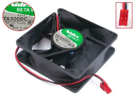 

Серверный охлаждающий вентилятор Nidec M33407-16G DC 24V 0.18A 80x80x25 мм