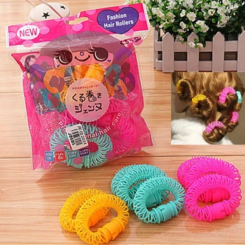 

New Magic Hair Donuts Hair Styling Roller Hairdress Bendy Curler Spiral Curls DIY Tool Hair Accessories For Woman
