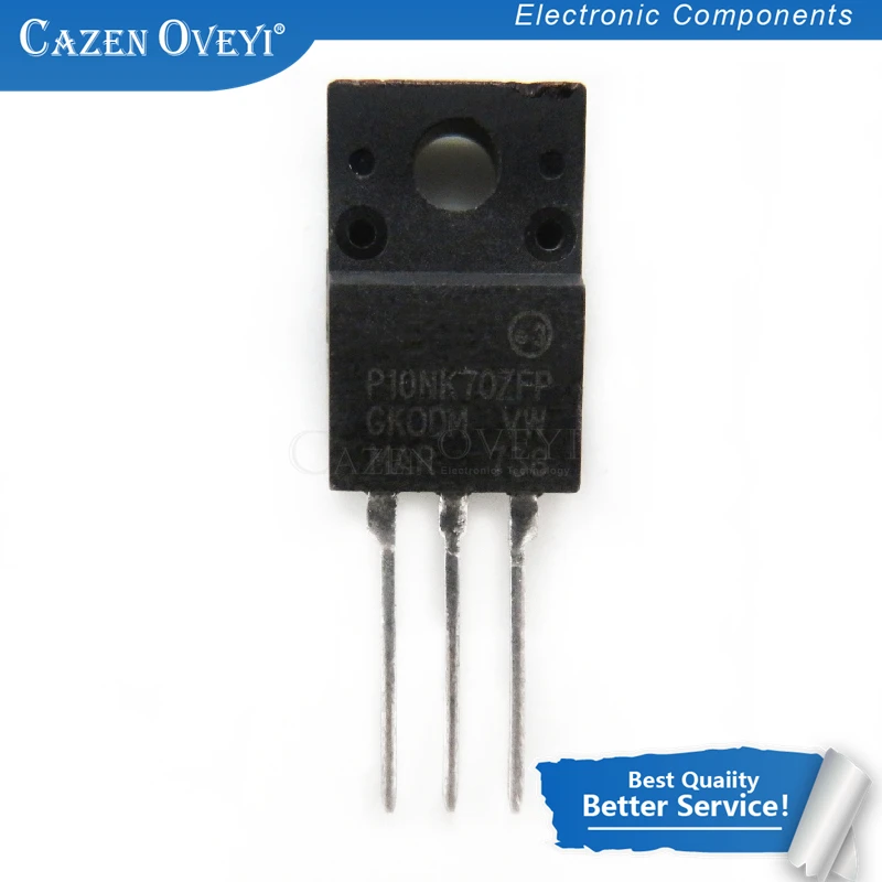 10pcs/lot STP10NK70ZFP TO-220F P10NK70ZFP STP10NK70 TO-220 10NK70 In Stock | Электронные компоненты и
