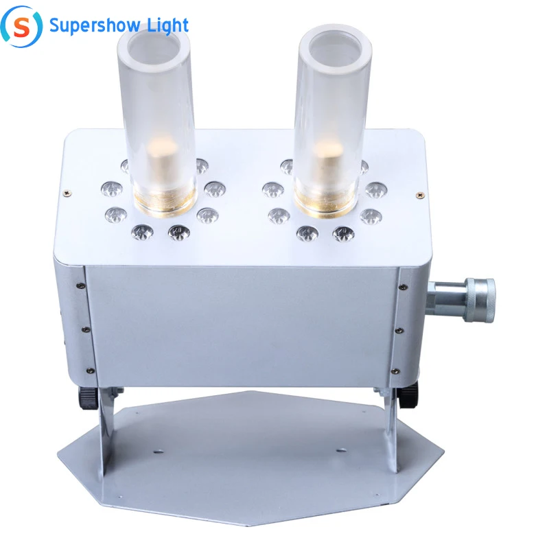 Супершоу SFX архив Dual бочонок светодиодный CO2 ткацкий станок 18x3 Вт RGB 3 в 1 сухой лед