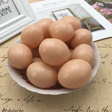 20 шт Искусственные яйца поддельные еда манекен для дома кухня вечерние украшения стола реквизит для фотосессии пластик