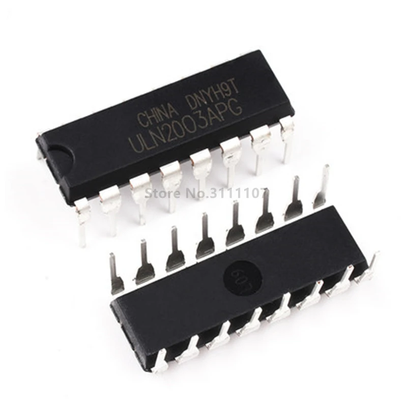 5 шт./лот ULN2003 2003 ULN2003AN ULN2003APG DIP IC DIP-16 | Электронные компоненты и принадлежности
