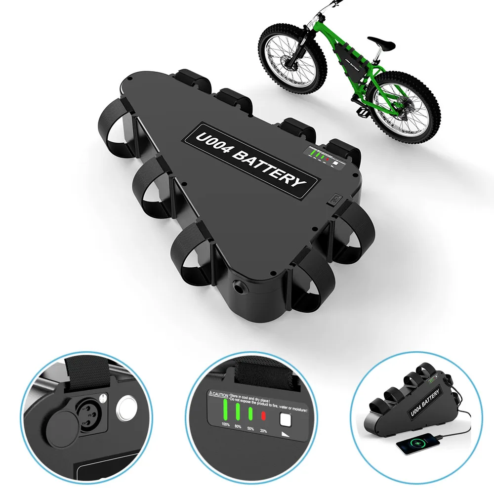 Lifepo4 Ebike Battery 48v 14ah 672wh Safest \u0026 Longest Lifetime Triangle  Battery Pack For Bafang Tongsheng 1000w 750w 500w Motor - Electric Bicycle  Battery - AliExpress