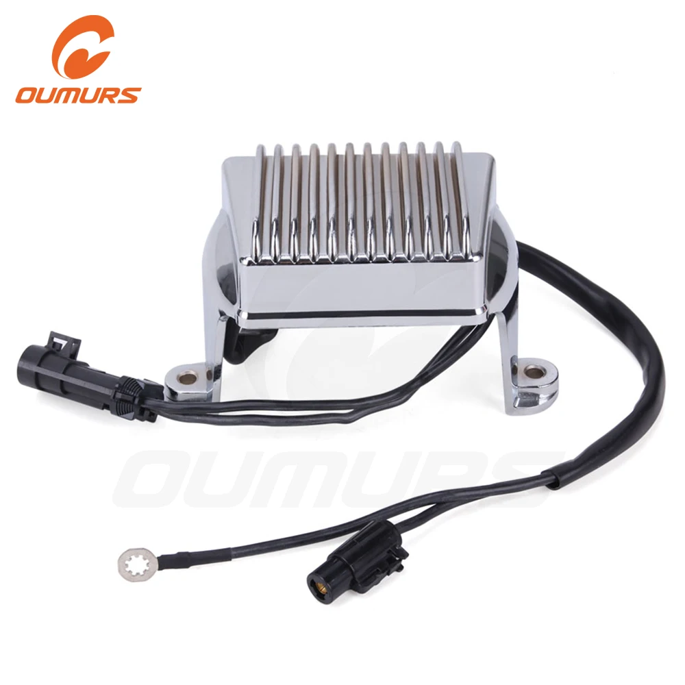 OUMURS Rectifier Voltage Regulator Charger with Plug For Harley Touring
