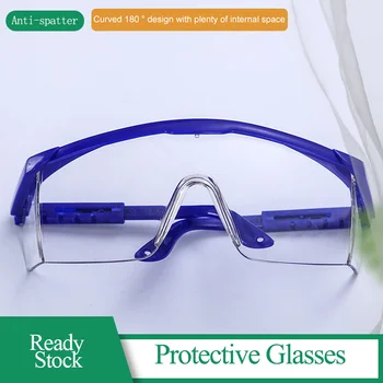 

12PC Glasses For Protection Protective Safety Goggles Disposable Indirect Ventilation Anti-fog and Splash-proof Goggles