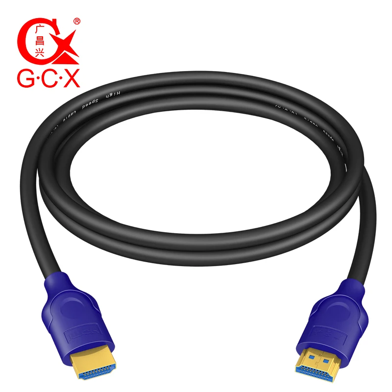 GCX Высокоскоростной HDMI 2,0 кабель с Ethernet 4K 60HZ для сплиттера расширитель адаптер PS4 Xiaomi tv Box 0,5 м 1 м 1,5 м 3 м 5 м 10 м 15 м