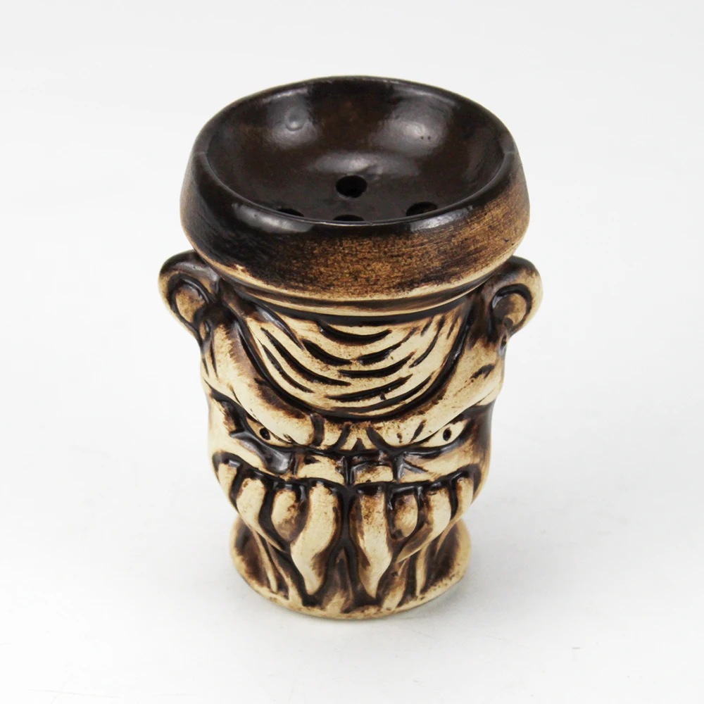 Ceramic Hookah Bowl Shisha Bowl Head Charcoal Hose Accessories Narghile Chicha 