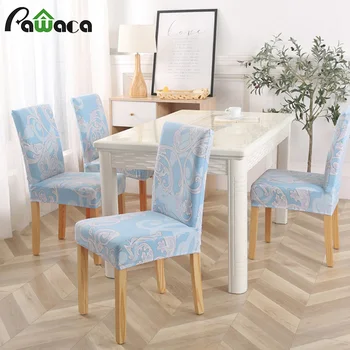 

Dining Chair Cover Banquet Seat Protector Slipcover Chair Mat Stretch Removable Washable Soft Spandex Fabric Waterproof Living