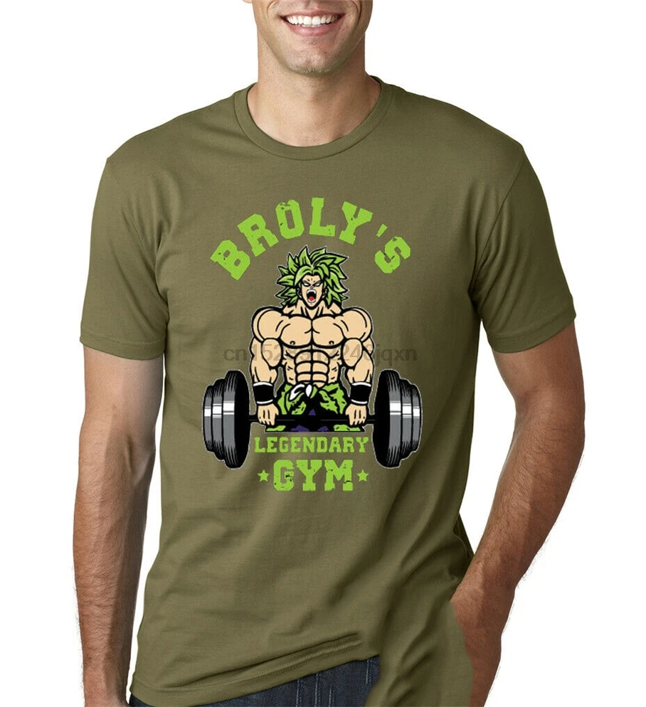 BrolyS Legendary Gym Men Unisex T Shirt Funny Super Saiyan Gift Dbz Fans New Tops Tee |