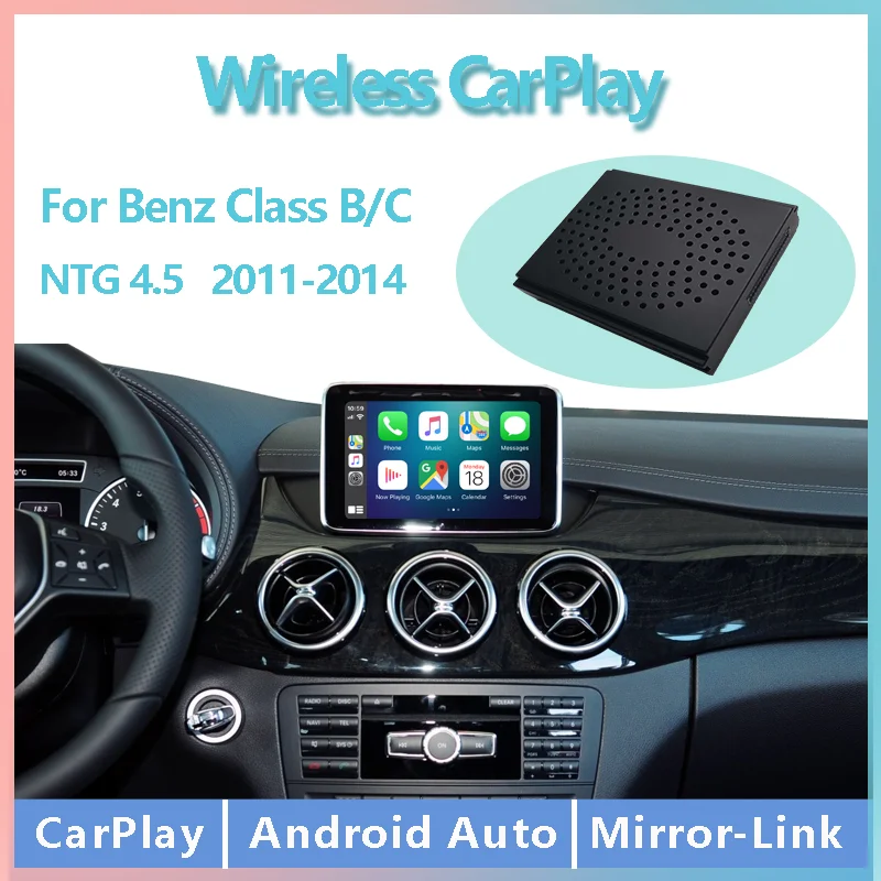 Wireless CarPlay for Mercedes Benz Class C W204 C204 S204 NTG 4.5