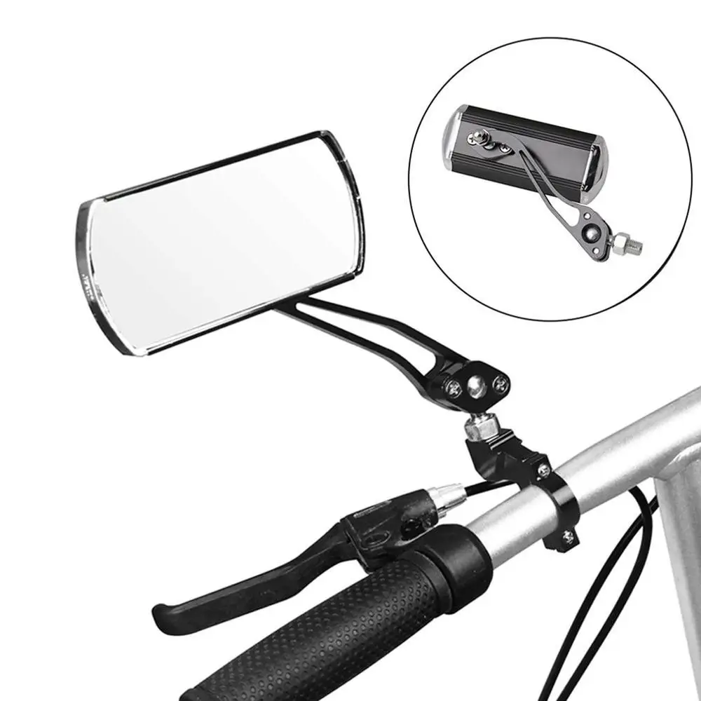 

360 DegreeÂ BicycleÂ Rearview Mirror Mountain Bike Motorcycle Handlebar Rearview Mirror SafetyÂ RotateÂ Wide-angle MTBÂ Accessories
