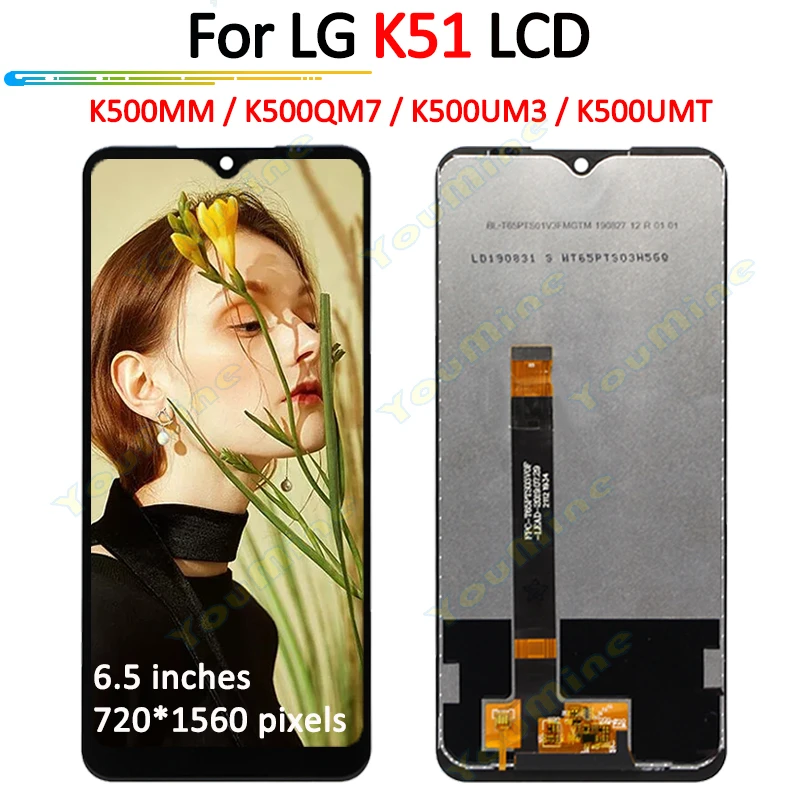 Ips Lg K51 Lcd Display Touch Screen Digitizer Replacement Aliexpress