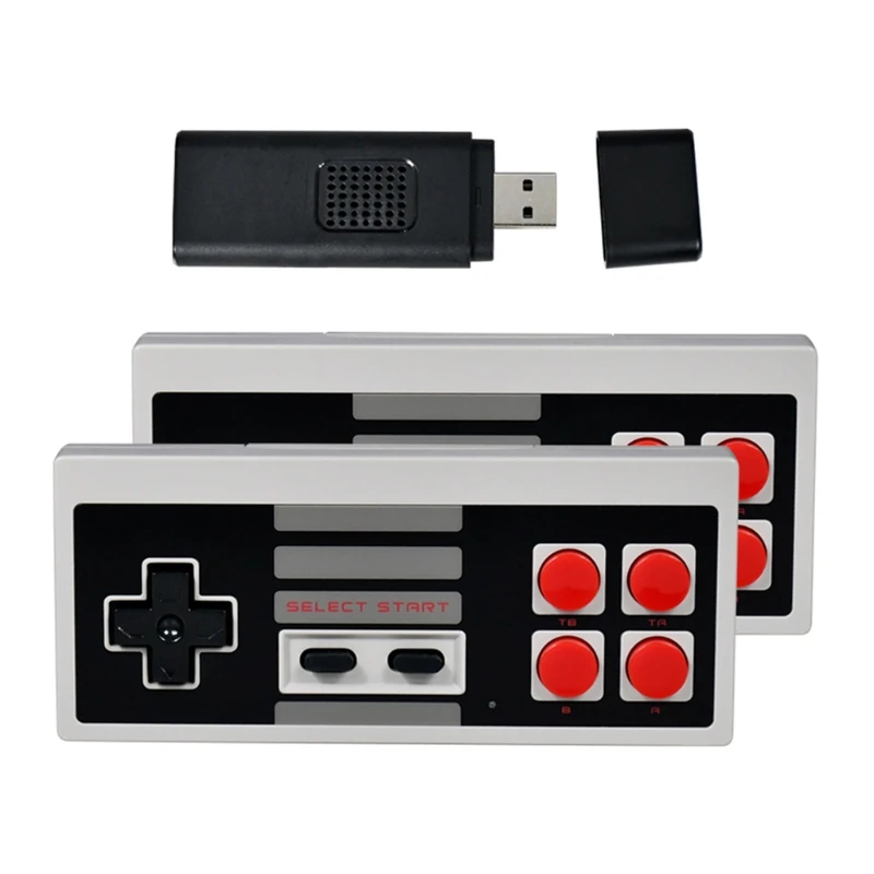Беспроводной контроллер 8 бит USB ТВ игровая консоль со встроенными 620