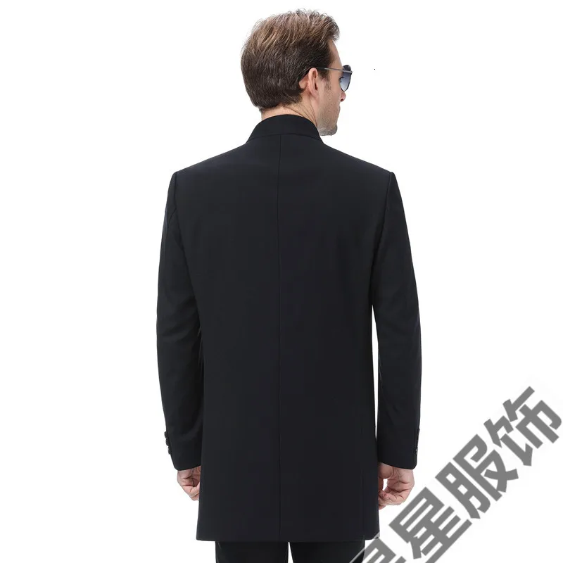 8XL плюс 6XL 5XL весенне-осенний плащ для мужчин на пуговицах с длинным рукавом Одежда для фитнеса уличная мужское длинное пальто chaqueta larga hombr