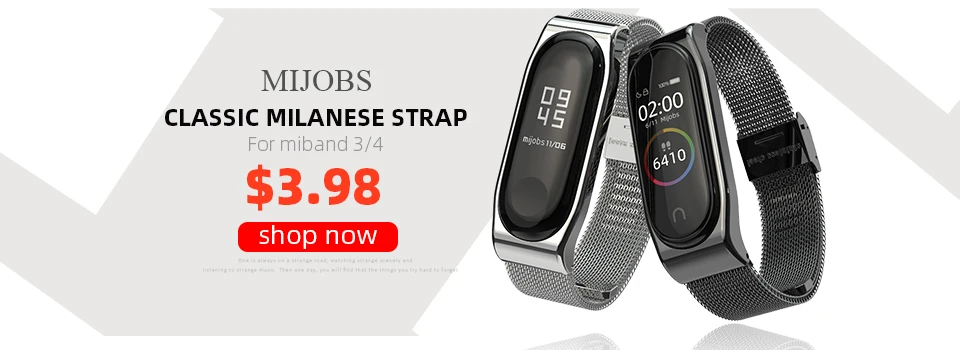 Браслет mi jobs mi Band 4 для Xiaomi mi Band 3 4 Смарт-часы браслет Безвинтовой браслет из нержавеющей стали металлический браслет mi band 3 4 Браслеты