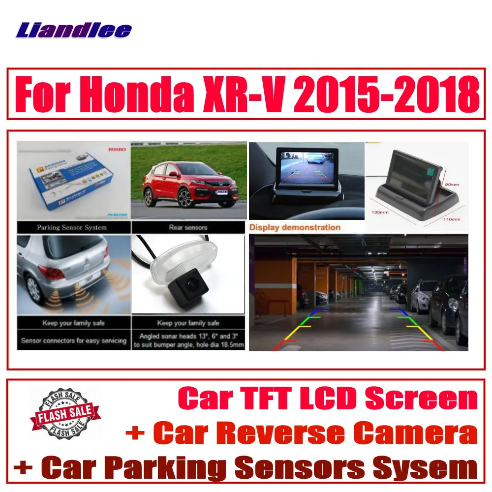 HD монитор дисплей для Honda XRV XR-V 2015-2018 автомобильная система заднего парковочного