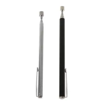 

1.5LB Slim 25” Portable Telescopic Magnetic Pick Up Rod Stick Extending Magnet Picker Tools Pocket Clip Pen Style Picker