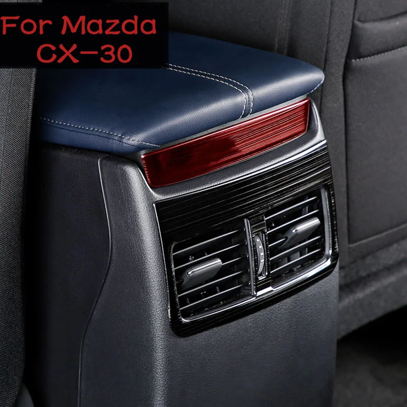 

Car Central Armrest Box Upper Decoration Protective Sticker Trim Cover for Mazda CX30 CX-30 2020 2021 Car Accessories