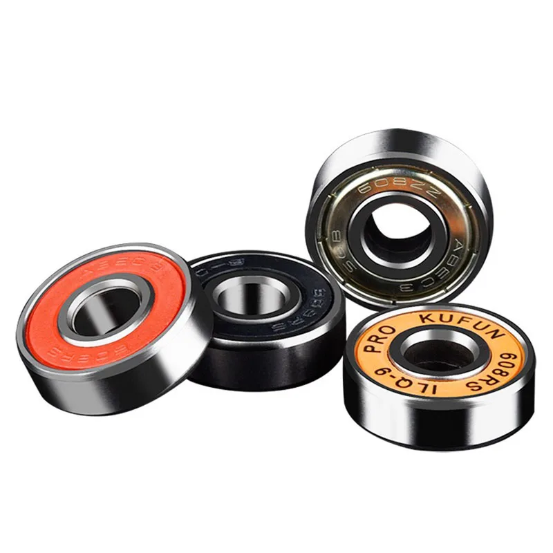 

8pcs Pro ABEC-9 ABEC-11 Skateboard Bearing Set Roller Skates Kick Scooters Mute High Speed Chrome Steel bearings Parts