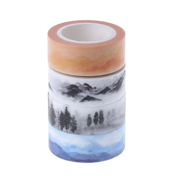 

Mountain Design 15mmx7M DIY Paper Sticky Adhesive Sticker Decorative Washi Tape