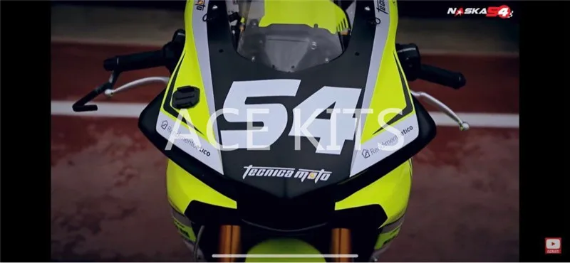 ABS мотоцикл обтекатель для YAMAHA YZF-R1 впрыска кузова ACE No.2164VV