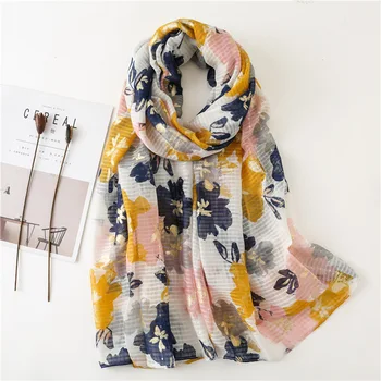 

New Design Ladies Spain Fashion Retro Floral Tassel Viscose Shawl Scarf Winter Muffler Headband Foulard Sjaal Wrap Hijab Snood