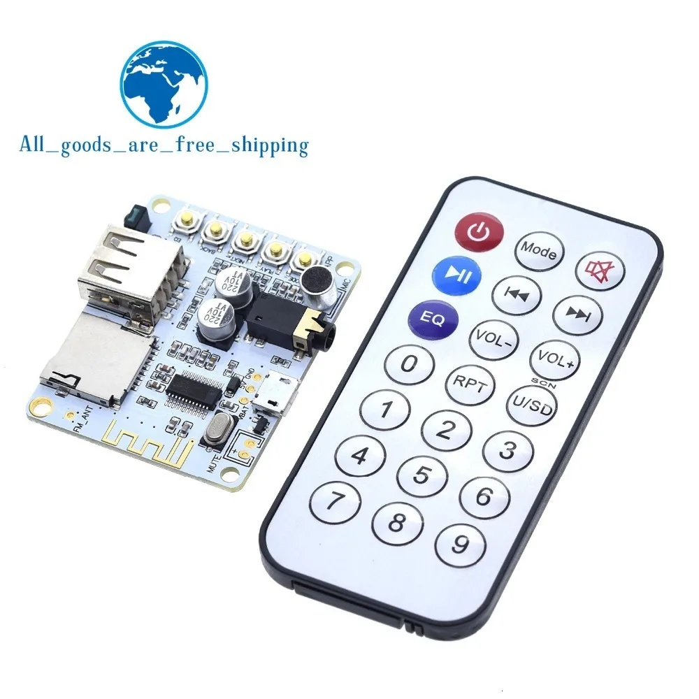 V5.0 V4.2 Bluetooth аудио приемник плата с Usb Tf слот для карты декодирования воспроизведения предусилитель выход 5 в беспроводной стерео музыкальный модуль