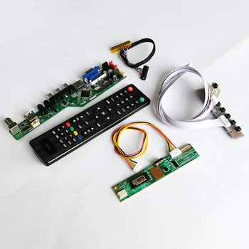 

For N154C1/N154C2/N154C3 15.4" 1440*900 1-CCFL notebook PC VGA+HDMI+Audio+USB+Remote LVDS 30-Pin LCD screen controller board kit