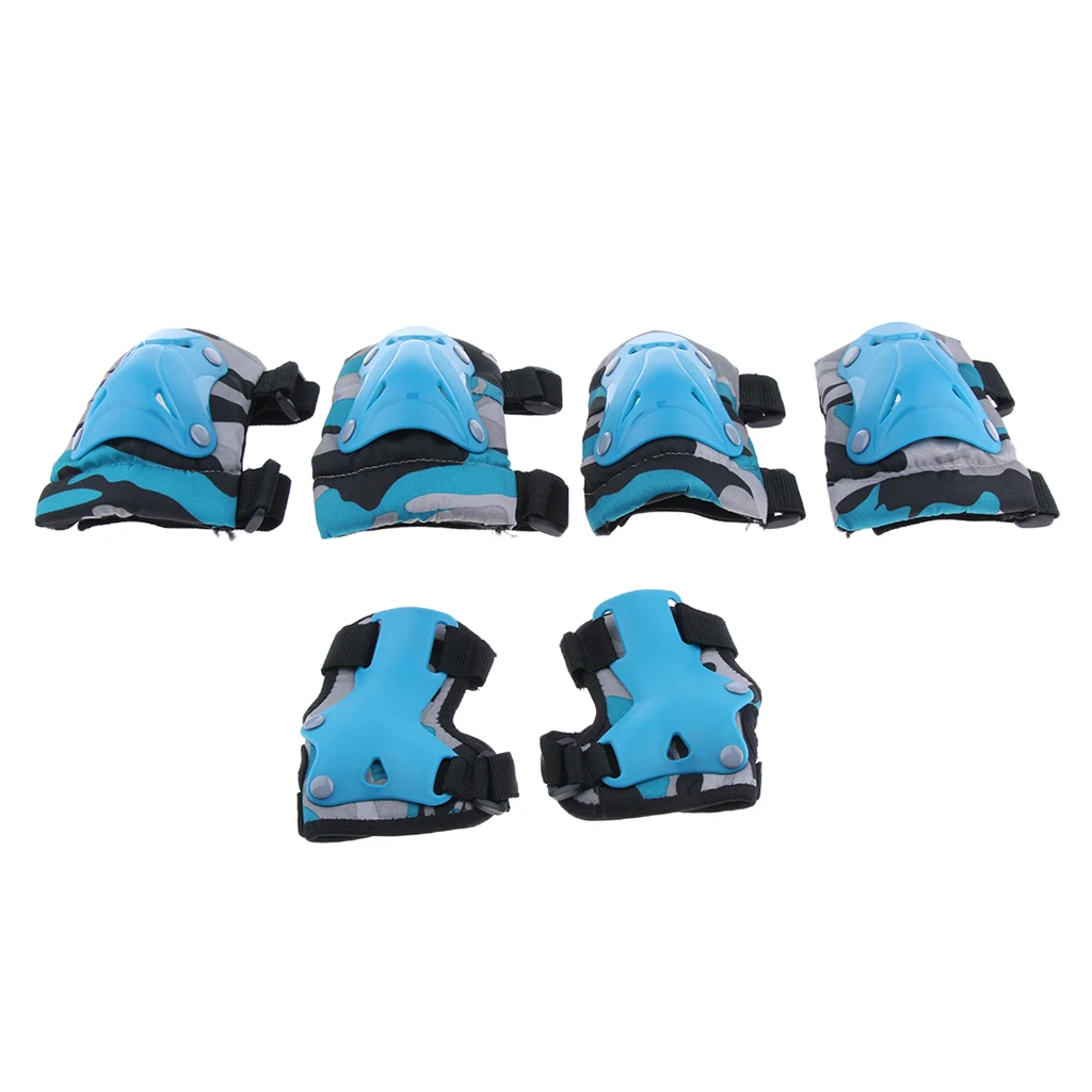 Kids Child Skating Scooter Protective Gear Knee Elbow Hand Pads Set Elbow & Knee Pads Sports Safety for Outdoor Sports 
