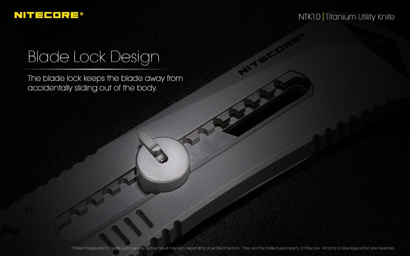 NITECORE NTK10 Titanium Utility Knife (13)