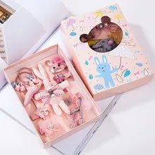 Детские аксессуары для волос, резинка для волос, повязка на голову, милый головной убор для девочек, заколка на голову, заколки для маленьких девочек, цветочный головной венок B