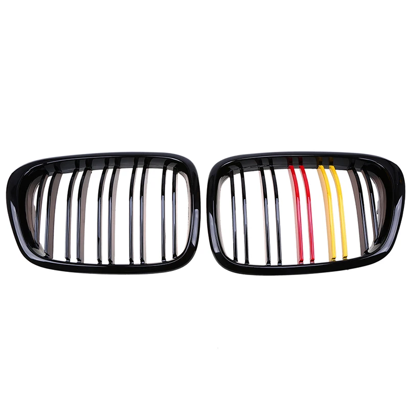Автомобильная передняя решетка радиатора POSSBAY глянцевые черные красные желтые