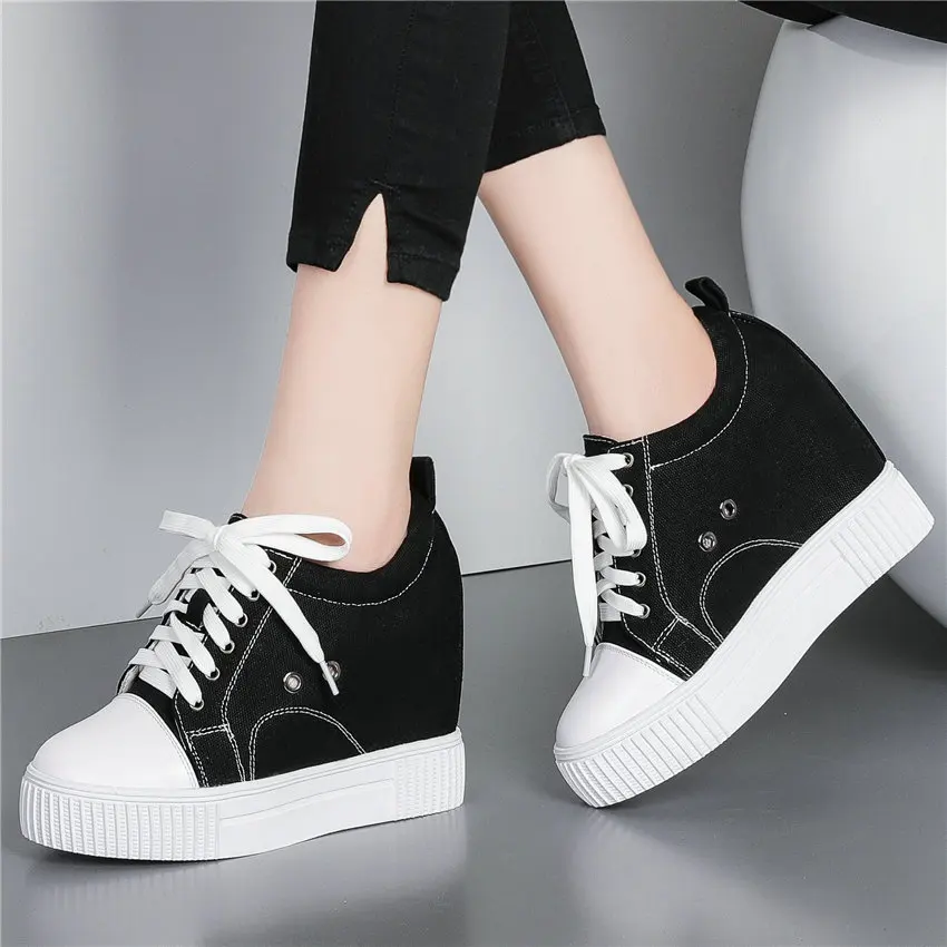 Goth platform trainers Clearance