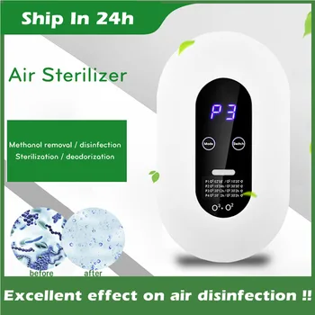 

Portable Air Purifier Mini Air Ozonizer Home Deodorizer Ozone Ionizer Generator Sterilization Germicidal Disinfection Clean Tool